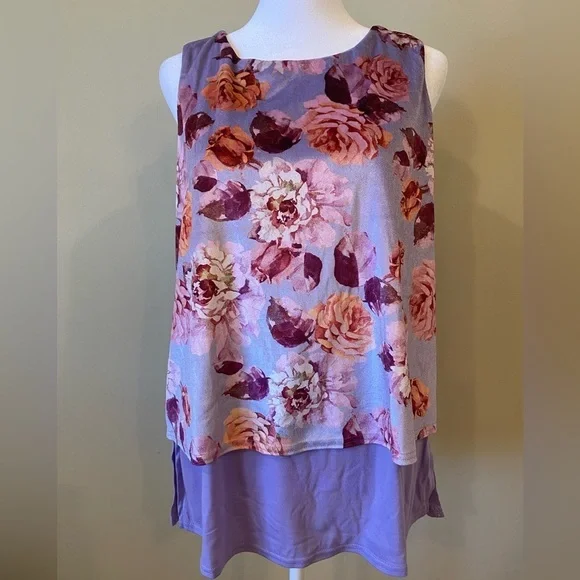 DG2 By Diane Gilman Velvet Blouse Size XS - Picture 1 of 9